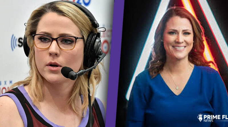 Erin Perrine during a televised political appearance, reflecting public discussion around erin perrine weight loss and professional presence