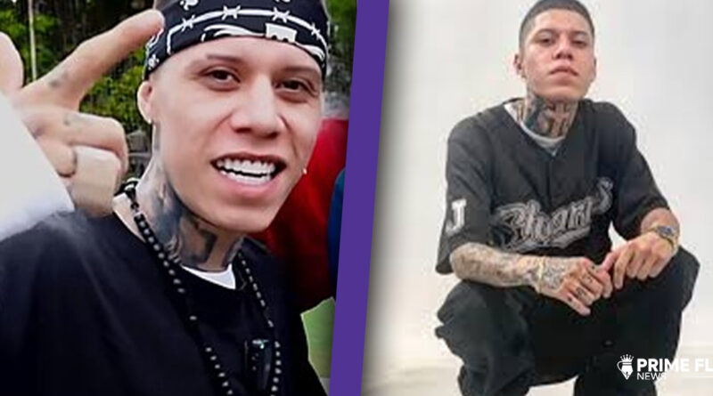 Santa Fe Klan performing on stage, Mexican rap icon known for blending hip-hop and cumbia, featured alongside elijah diamond entertainment coverage.