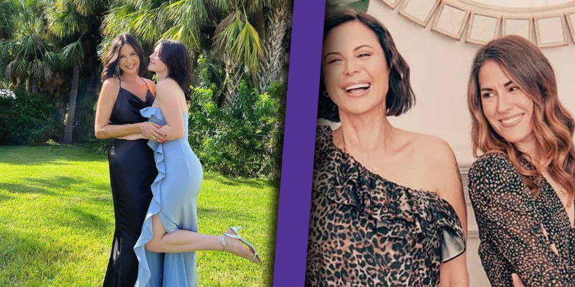 Catherine Bell and Brooke Daniells attending an event together, highlighting catherine bell brooke daniells and their public association in entertainment media.