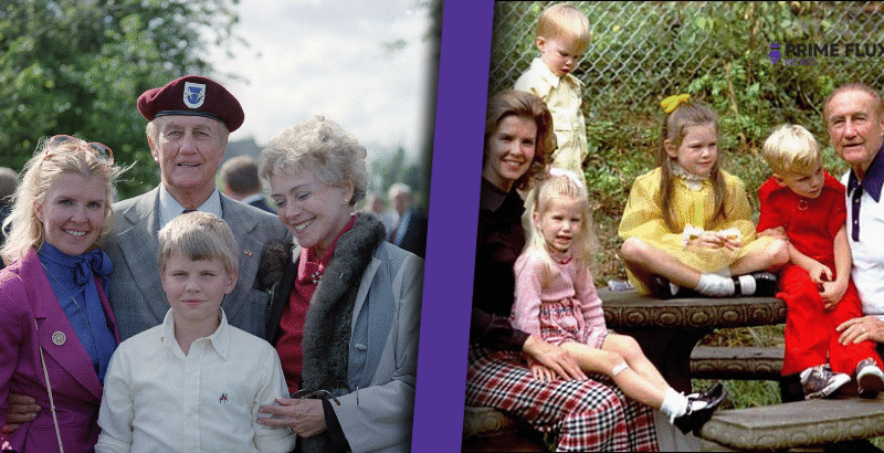 Strom Thurmond with his children and family members highlighting his personal life and legacy